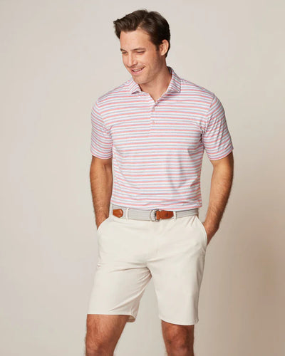 Sun Kissed Harty Striped Jersey Performance Polo