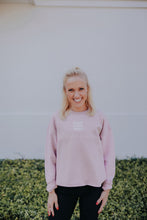 Load image into Gallery viewer, Dusty Rose Reverse Fleece Oversized Midi