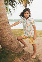 Load image into Gallery viewer, PALMERAS AMARILLO - SWIMSHORTS
