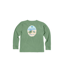 Load image into Gallery viewer, Youth Dorm Green LS 2025 Christmas Tee