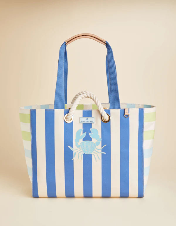 Beach Tote Overboard Stripe