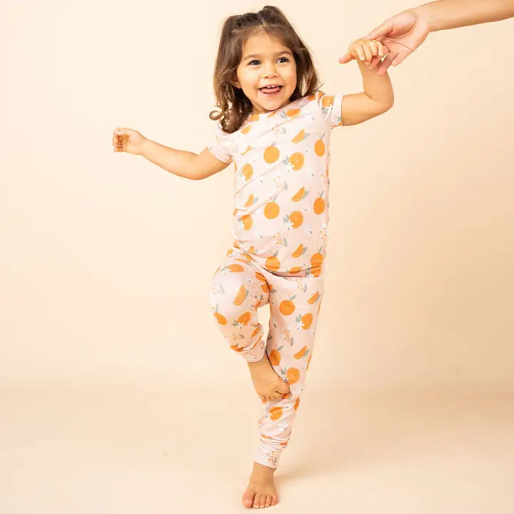 Freshly Squeezed Oranges Bamboo Pajamas
