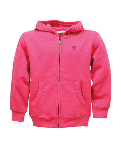 Infant Raspberry Zip Hoodie