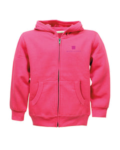 Infant Raspberry Zip Hoodie