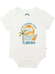 Florida Sunshine State Cotton Baby Onesie