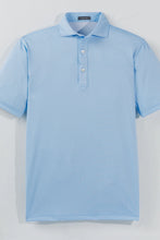 Load image into Gallery viewer, Luxe Blue Clarence Mini Diamond Polo