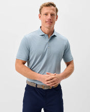 Load image into Gallery viewer, Carbon Navy Performance Jersey Polo - Michael Stripe