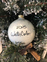 Load image into Gallery viewer, 2025 WaterColor Bicycle Ornament