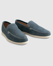 Load image into Gallery viewer, Navy Malibu Moccasin