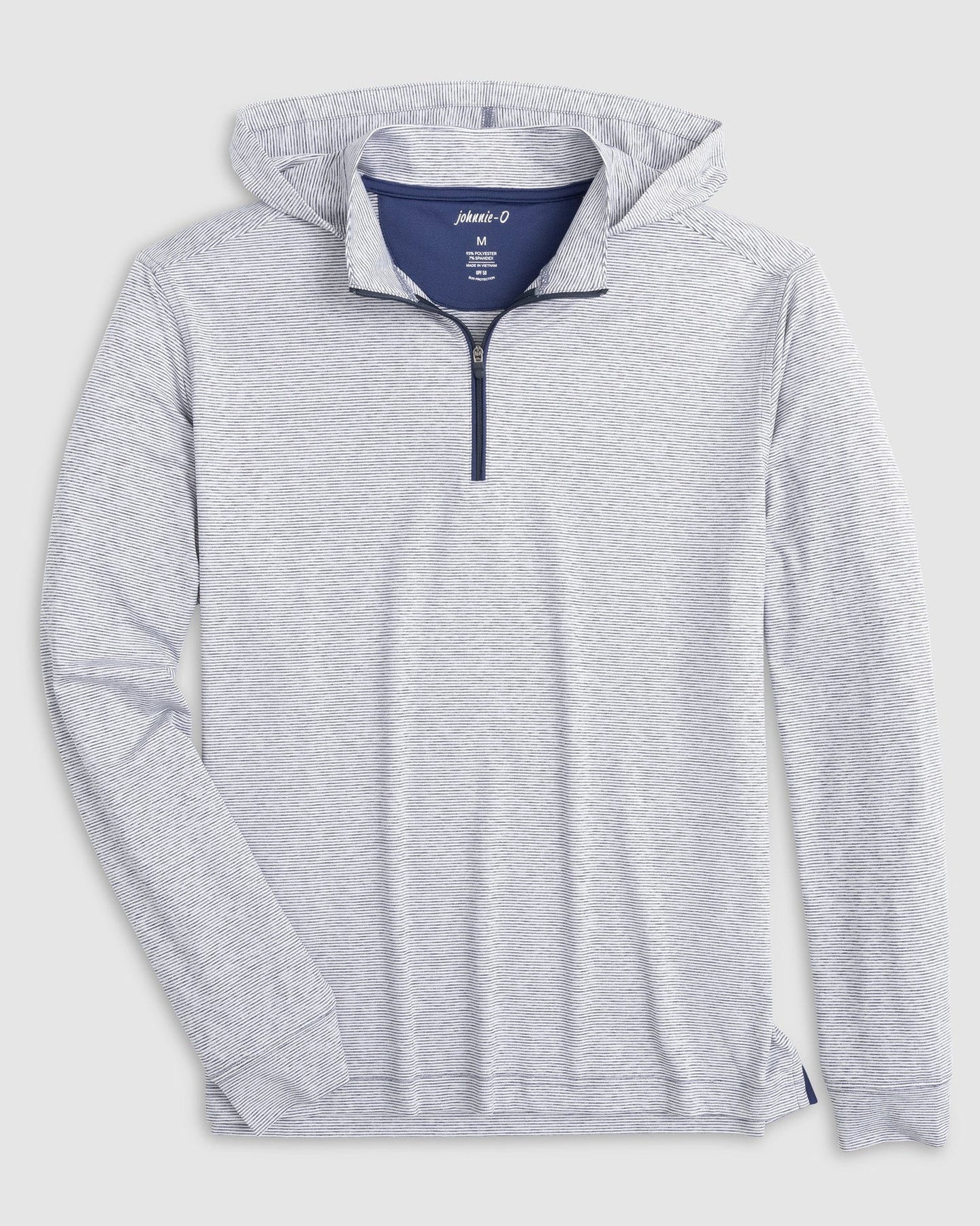 Heather Twilight Hybrid Performance 1/4 Zip Hoodie