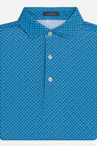 Luxe Blue Navy Brew Polo