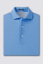 Load image into Gallery viewer, Luxe Blue Benson Performance Polo