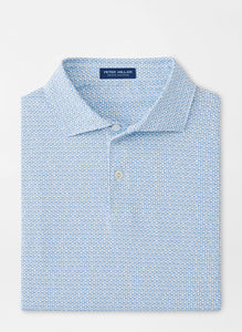White Palermo Performance Jersey Polo