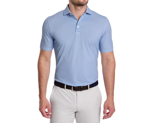 The Hawthorne Shirt: Skye & Marlin Blue