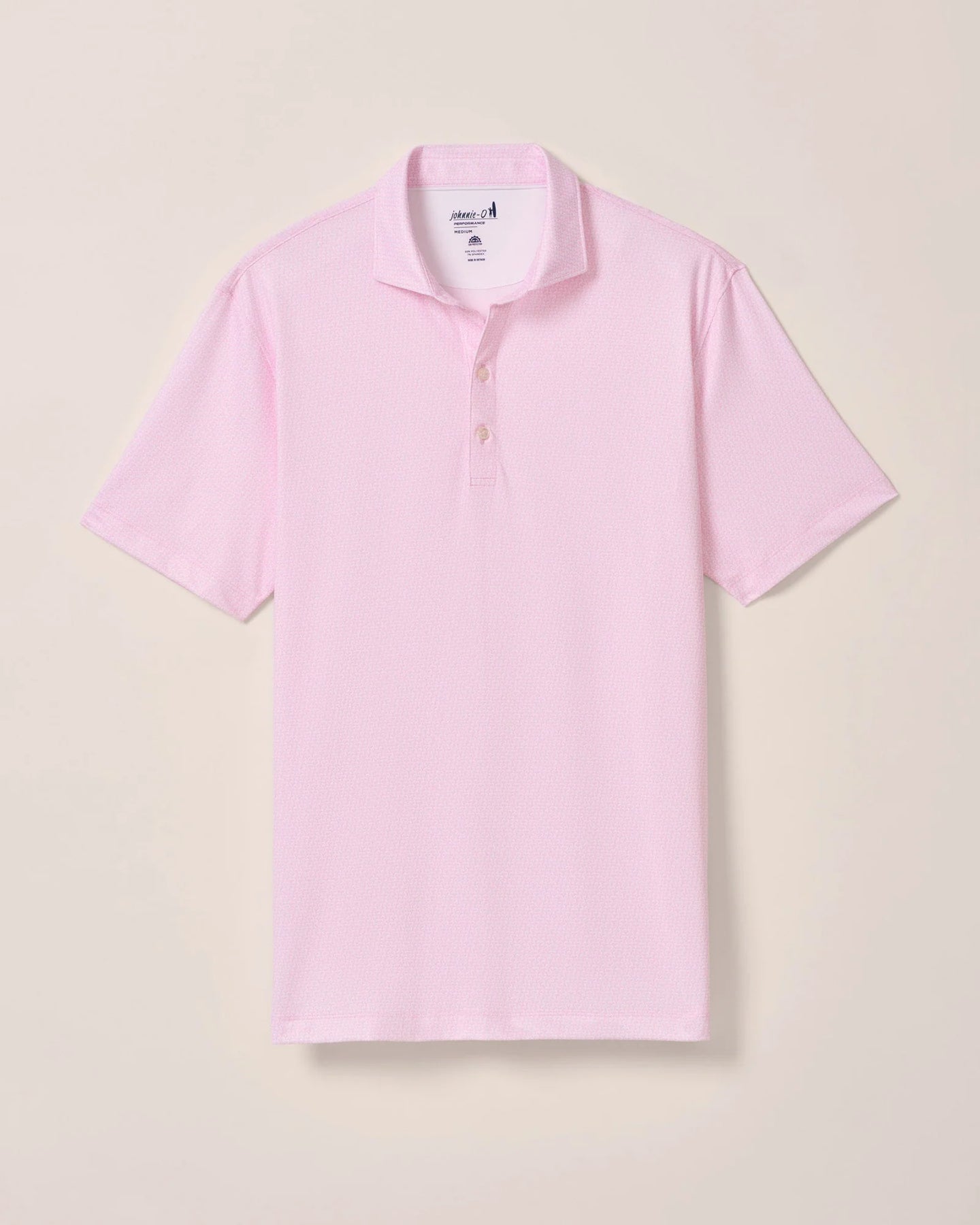 Porto Pink Performance Jersey Polo - Island Times