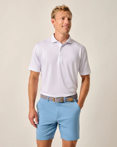 Malibu Performance Jersey Polo - Tee Time Print