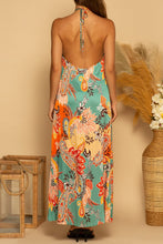 Load image into Gallery viewer, Jewel Paisley O-Ring Maxi Dress