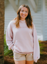 Load image into Gallery viewer, Dusty Rose Reverse Fleece Hoodie