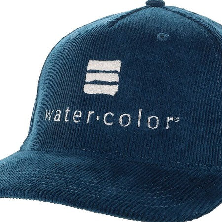 Marine Blue Corduroy Roadie Trucker