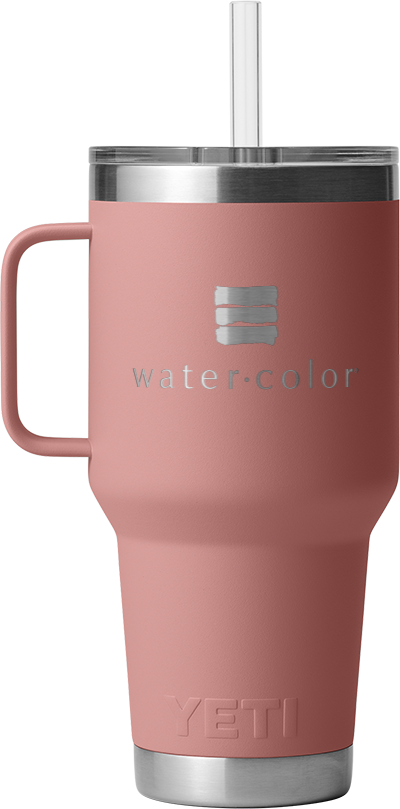 Sandstone Pink 35 oz Straw Mug