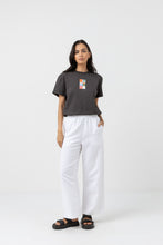 Load image into Gallery viewer, White Paradise Wide Leg Pant