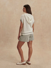 Load image into Gallery viewer, Snow White Vittoria Knit Hoodie
