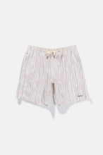Load image into Gallery viewer, Camel Striped Beach Short