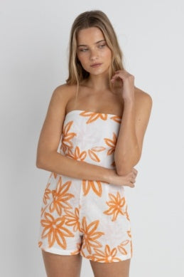 Sanctuary Floral Strapless Romper
