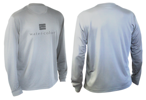 Men's Silver LS SPF Tee