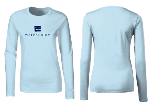 Youth Ice Blue LS SPF Tee