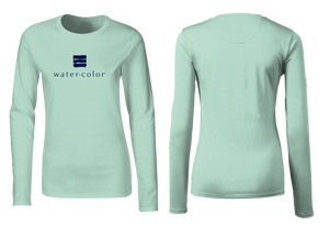 Youth Seafoam LS SPF Tee
